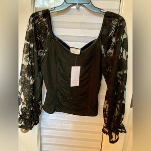 Ember Corset Style Lace Top